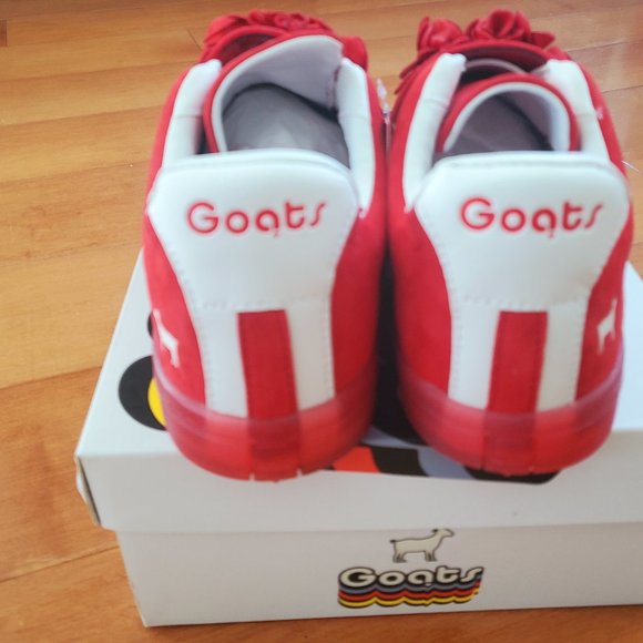 Red Suede Youth Sneakers by Goats , eu 36 - Picture 9 of 10